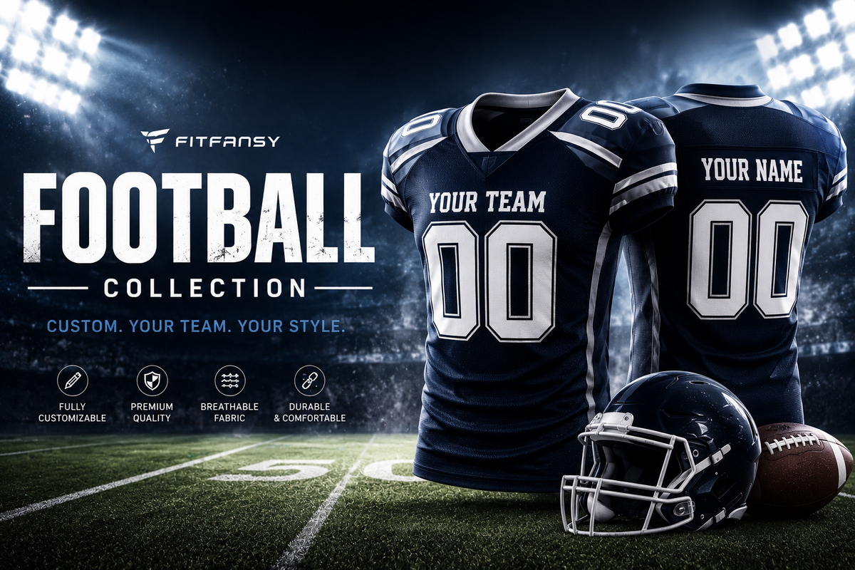 Fitfansy Football Collection - Custom Football Jerseys