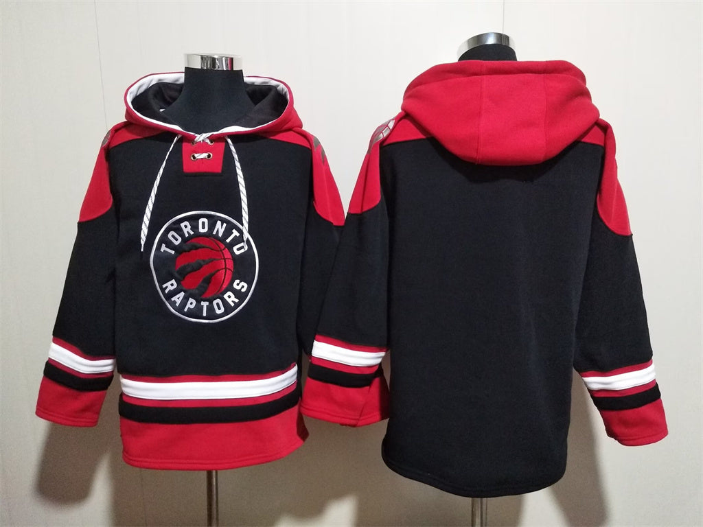 Men's Scottie Barnes Toronto Raptors Black Ageless Must-Have Lace-Up Pullover Hoodie
