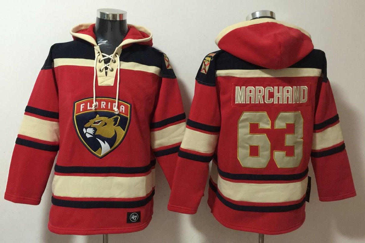 Men's Matthew Tkachuk Florida Panthers Red Ageless Must-Have Lace-Up Pullover Hoodie