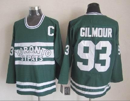 Men's Maple Leafs #93 Doug Gilmour Throwback Stitched Hockey Jersey