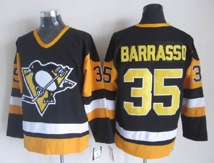 Men's Retro Mario Lemieux #66 Pittsburgh Penguins Black CCM Vintage Stitched Hockey Jersey