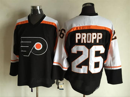 Men's Retro Eric Lindros #88 Philadelphia Flyers 1996-97 Black CCM Vintage Stitched Hockey Jersey