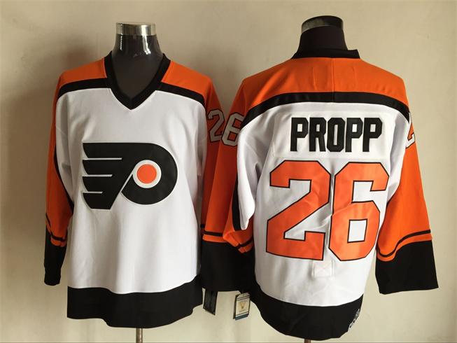 Men's Retro Eric Lindros #88 Philadelphia Flyers 1996-97 White CCM Vintage Stitched Hockey Jersey