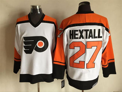 Men's Retro Eric Lindros #88 Philadelphia Flyers 1996-97 White CCM Vintage Stitched Hockey Jersey