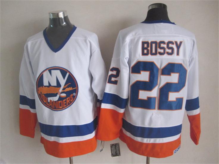 Men's Retro Clark Gillies Islanders White CCM Vintage Stitched Hockey Jersey