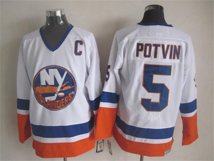 Men's Retro Clark Gillies Islanders White CCM Vintage Stitched Hockey Jersey