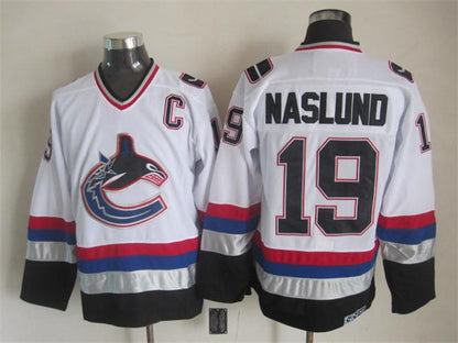 Men's Retro Vancouver Canucks Kirk McLean White 1998-99 CCM Vintage Stitched Hockey Jersey