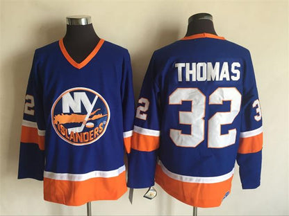 Men's Retro John Tavares Islanders Royal CCM Vintage Stitched Hockey Jersey