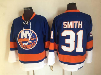 Men's Retro John Tavares Islanders Royal CCM Vintage Stitched Hockey Jersey