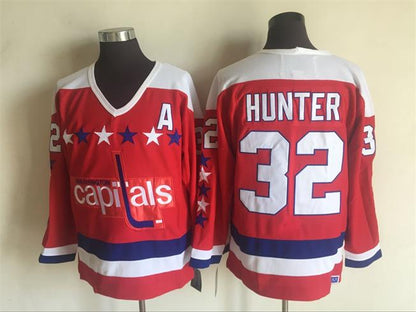 Men's Retro Alexander Ovechkin Washington Capitals Red 1980 CCM Vintage Stitched Hockey Jersey
