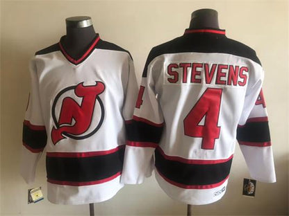 Men's Retro Martin Brodeur Devils White 1999-00 Vintage Stitched Hockey Jersey