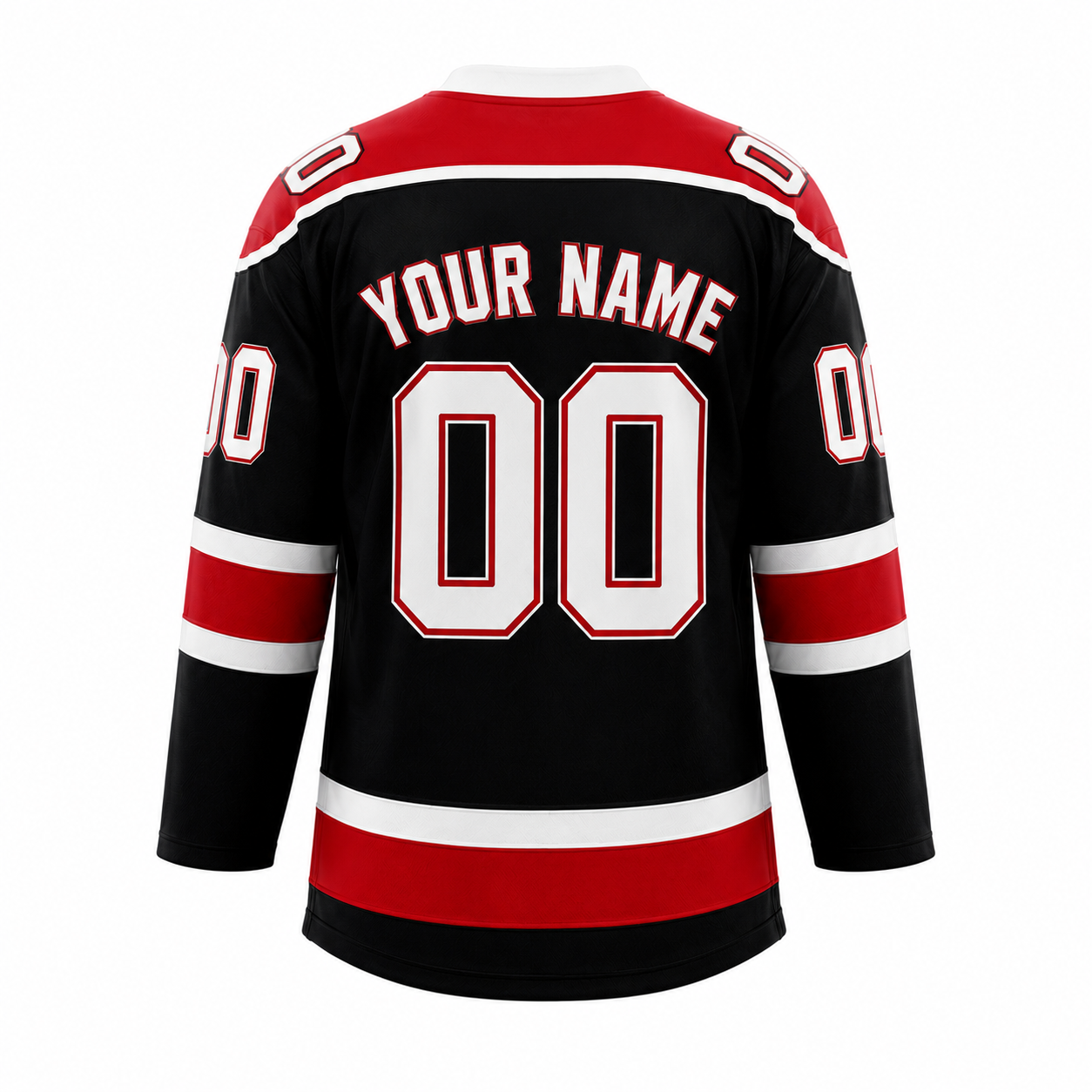Custom Hockey Jersey Front View