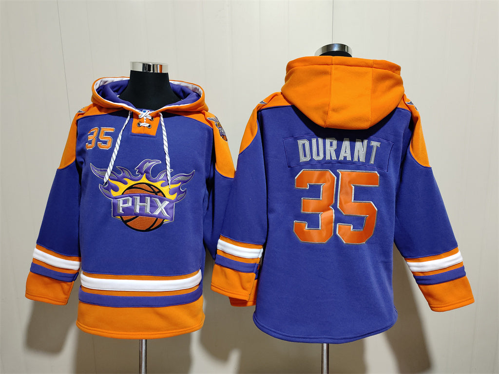 Men's Steve Nash Phoenix Suns Purple Ageless Must-Have Lace-Up Pullover Hoodie