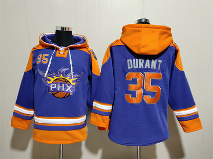 Men's Steve Nash Phoenix Suns Purple Ageless Must-Have Lace-Up Pullover Hoodie