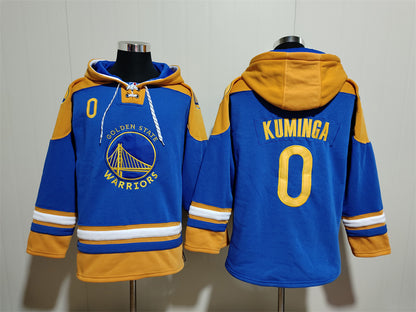 Men's Stephen Curry Golden State Warriors Royal Ageless Must-Have Lace-Up Pullover Hoodie