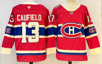Men's Canadiens 2026 Heritage Classic Red Premium Stitched Hockey Jersey