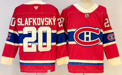Men's Canadiens 2026 Heritage Classic Red Premium Stitched Hockey Jersey