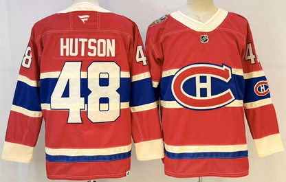 Men's Canadiens 2026 Heritage Classic Red Premium Stitched Hockey Jersey