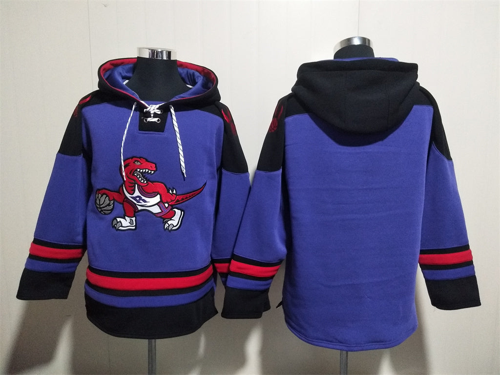 Men's Vince Carter Toronto Raptors Purple Ageless Must-Have Lace-Up Pullover Hoodie