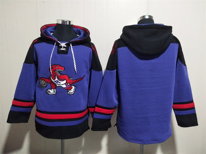 Men's Vince Carter Toronto Raptors Purple Ageless Must-Have Lace-Up Pullover Hoodie
