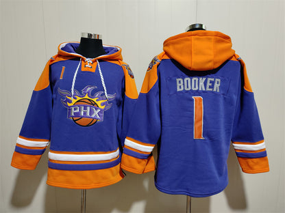 Men's Steve Nash Phoenix Suns Purple Ageless Must-Have Lace-Up Pullover Hoodie